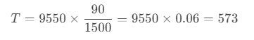 万向联轴器扭矩计算公式